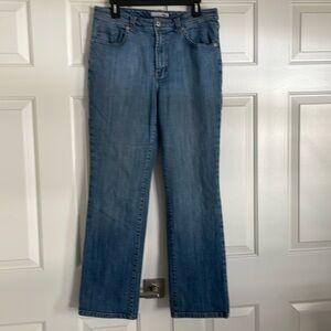 Chico’s Platinum straight leg jeans
